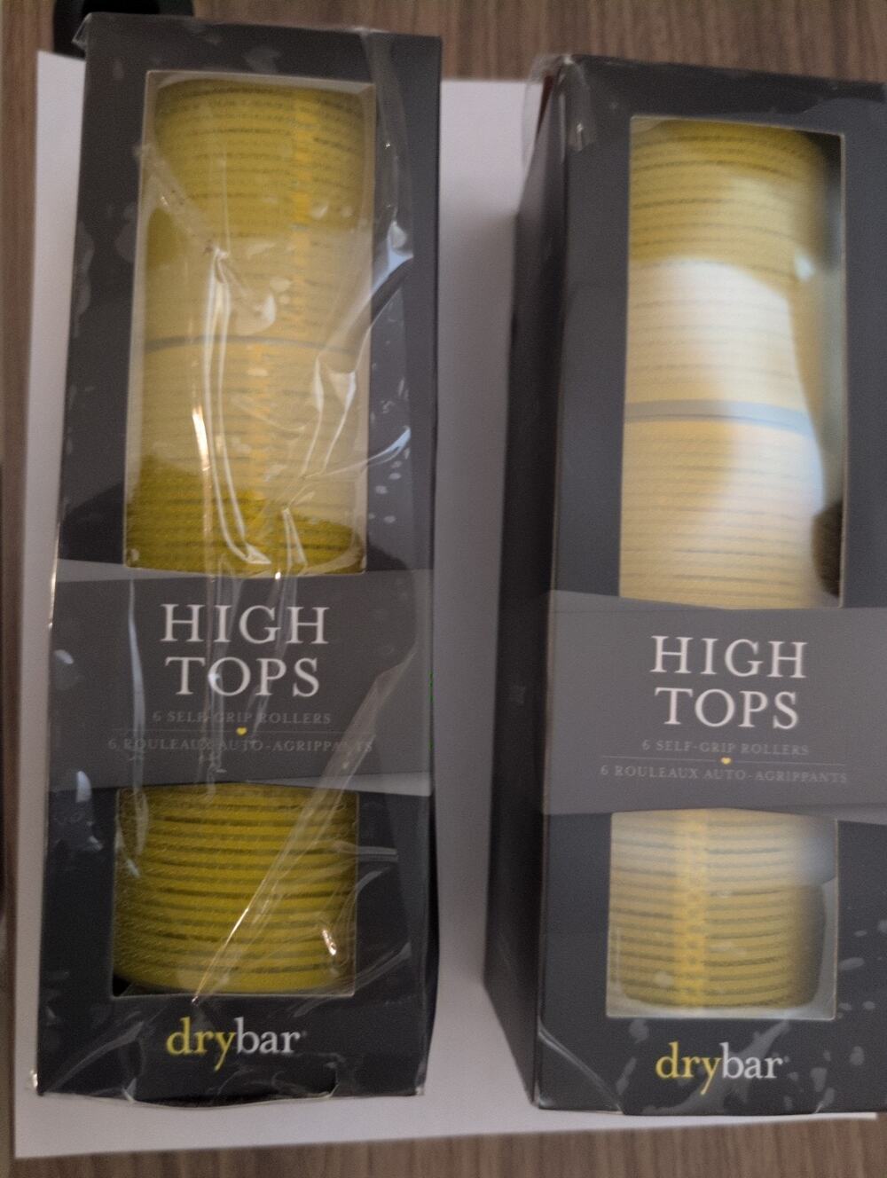Drybar High Tops Self-Grip Rollers 6 Pack Set of 2-stocking stuffer idea!!